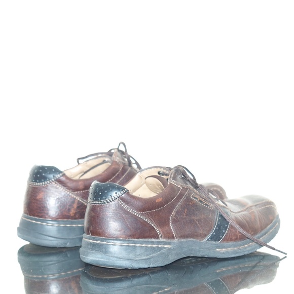 Mens 7.5 BASS WATSON Leather Casual Dress Oxfords main image 7